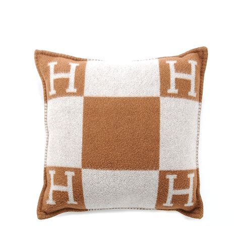 hermes h cashmere pillow|hermes pillows for sale.